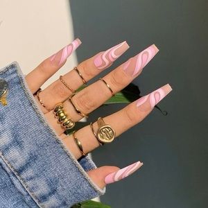 Fake acrylic nails